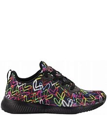 Buty na co dzień damskie SKECHERS BOBS SQUAD sportowe ozdobne