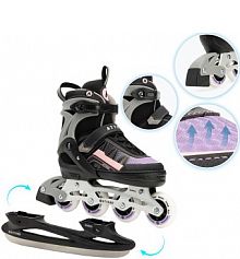 Łyżworolki dziecięce ATTABO Bladeroll 2 w 1 regulowane