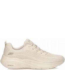 Buty damskie SKECHERS BOBS INFINITY 117550-TPE beżowe niskie lekkie 38,5