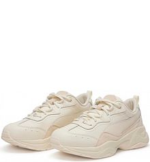 Puma Cali Patent JR Buty damskie Beżowe 36