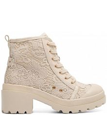 Trzewiki DeeZee beżowe damskie WS5512-01