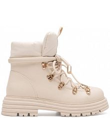 Trzewiki DeeZee beżowe damskie LEDA WS6126-09