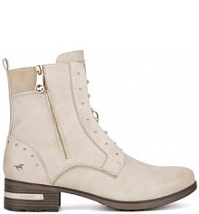 Trzewiki mustang białe damskie 1229-522 BIG