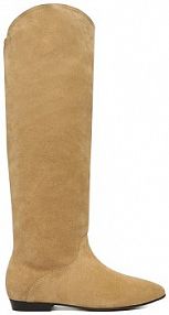 Kozaki Badura beżowe damskie EO-CELIA-60504-25