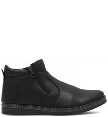 Botki Lanetti czarne męskie CEO-MBS-CARDIFF-10