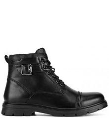 Trzewiki Lanetti czarne męskie CEO-BENGAL-03 MBS