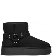 Botki na obcasie Jenny czarne CEO-HY67011-1