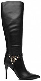 Kozaki EVA MINGE czarne damskie EO-SURI-1278-508