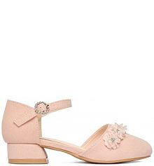 Baleriny Jenny różowe dziecięce CEO-CM230522-7A