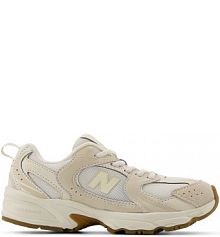 Sneakersy New Balance beżowe/zielone/różowe dziecięce PZ530UL