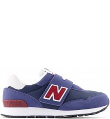 Buty na rzepy New Balance niebieskie/różowe dziecięce PV515WN e