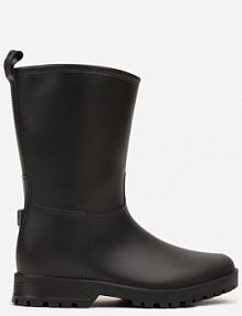 Czarne Casualowe Kalosze Dirrive Renee damskie