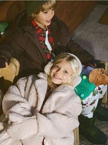 Śniegowce na rzepy Reserved zielone dziecięce 356GT-87X