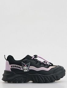 Sneakersy Kuromi Reserved czarne dziecięce 534DP-99X