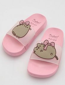 Klapki Pusheen Reserved różowe dziecięce 534HV-30X