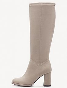 Kozaki Tamaris beżowe damskie