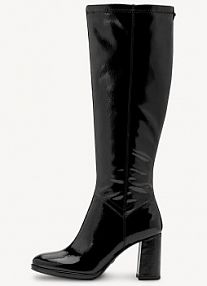 Kozaki Tamaris czarne damskie