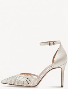 Czółenka Tamaris białe