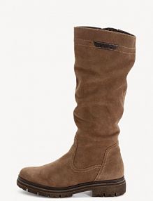 Kozaki Tamaris brązowe damskie