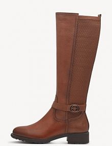 Kozaki Tamaris brązowe damskie