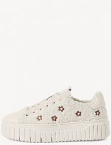 Sneakersy Tamaris beżowe damskie