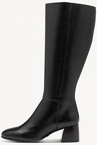 Kozaki Tamaris czarne damskie