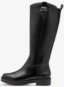 Kozaki Tamaris czarne damskie