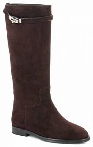 Oficerki Carinii brązowe