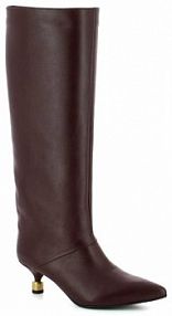 Kozaki Carinii czerwone damskie