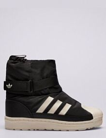 Trzewiki Adidas czarne dziecięce Superstar 360 Wtr Boot C
