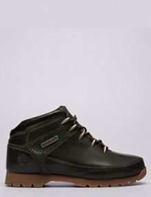 Trzewiki Timberland zielone męskie Euro Sprint Mid Lace Boot