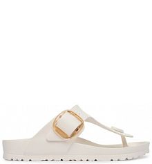 Japonki Birkenstock białe damskie 