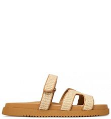 Klapki Steve Madden brązowe damskie 