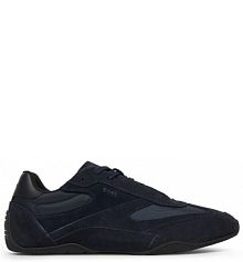 Sneakersy BOSS granatowe męskie 