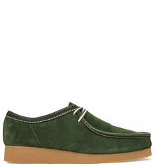 Półbuty Clarks zielone męskie 