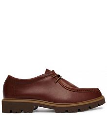 Półbuty Clarks brązowe męskie 
