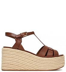 Espadryle Badura brązowe damskie 