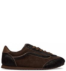 Sneakersy Vans brązowe damskie 
