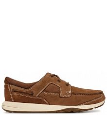 Półbuty Clarks brązowe męskie 