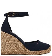 Espadryle Tommy Hilfiger granatowe damskie 