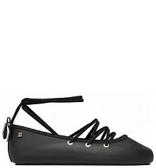 Baleriny Melissa czarne damskie 