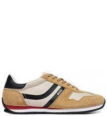 Sneakersy BOSS beżowe męskie 