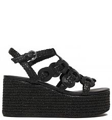 Espadryle Badura czarne damskie 