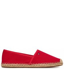 Espadryle Tommy Hilfiger czerwone damskie 