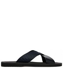 Klapki Emporio Armani granatowe męskie 