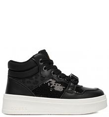 Sneakersy Guess czarne dziecięce 