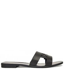 Klapki KARL LAGERFELD czarne damskie 