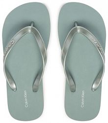 Japonki Calvin Klein zielone damskie 