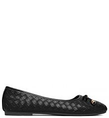 Baleriny JENNY czarne damskie 