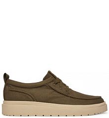 Półbuty Clarks zielone męskie 
